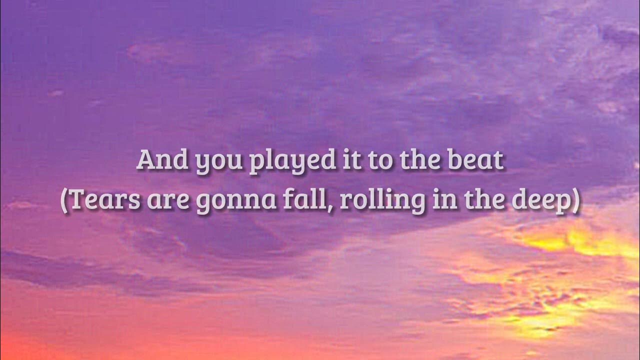 Adele Rolling In The Deep Tekst Adele - Rolling In the Deep (Lyrics) - YouTube