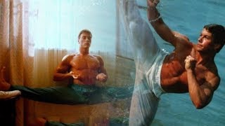 Жан Клод Ван Дамм и его самые знаменитые шпагаты Жан Клод Ван Дамм и его самые знаменитые шпагаты
