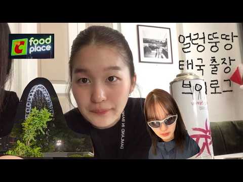🇹🇭 태국 3박 4일 출장 브이로그 | 귀신썰 풀고👻 현지 마트도 털고 콘서트 출장까지 !