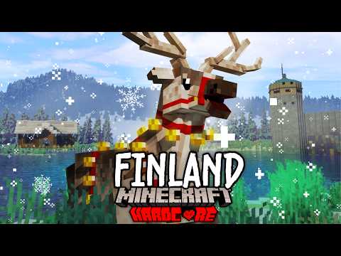 Thumbnail for I Survived 100 Days in FINLAND in Hardcore Minecraft!