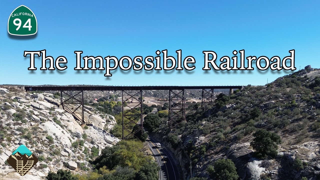 The Century-old Campo Creek Viaduct on Historic Highway 94