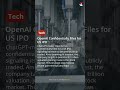 OpenAI Confidentially Files for US IPO #shorts