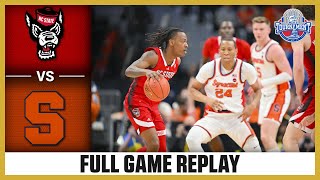 NC State vs. Syracuse Full Game Replay | 2024 ACC Men’s Basketball Tournament