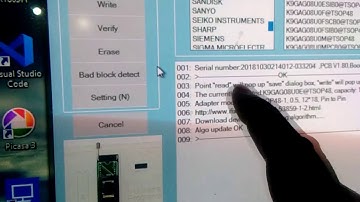 how to check bad block in rt809h