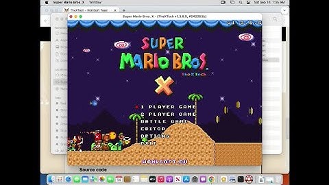 How to Download and Install Super Mario Bros. X for Mac (SMBX TheXtech)