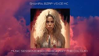 Shakira, Bzrp Vs Ice Mc - Music Sessions #53 (Take Away The Colour) - Paolo Monti Mashup -Visualizer