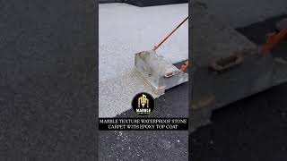 Marble Texture Waterproof Stone Carpet With Epoxy Launching Soon Resimi