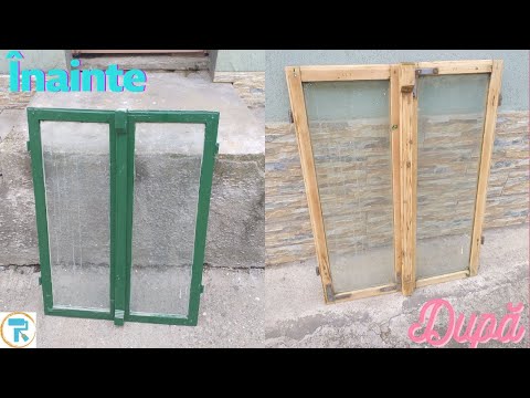Video: Repararea ferestrelor din lemn. tehnologie vintage