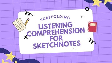 Scaffolding Listening Skills for Sketchnotes: 4 Easy Classroom Strategies