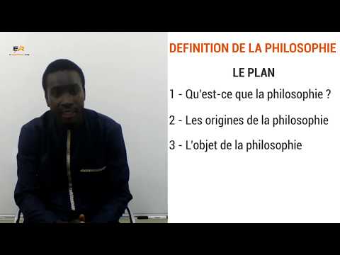 Définition de la Philosophie - [COURS PHILOSOPHIE Terminales]