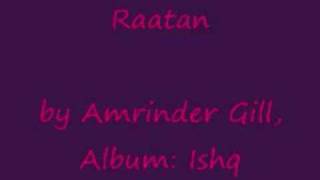 Raatan by Amrinder Gill chords