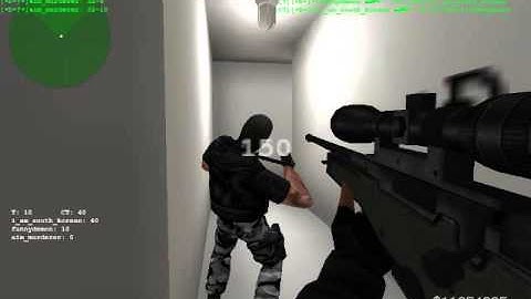 CS Portable 1vs1 battle VS funnydemon(goldman_revenge)