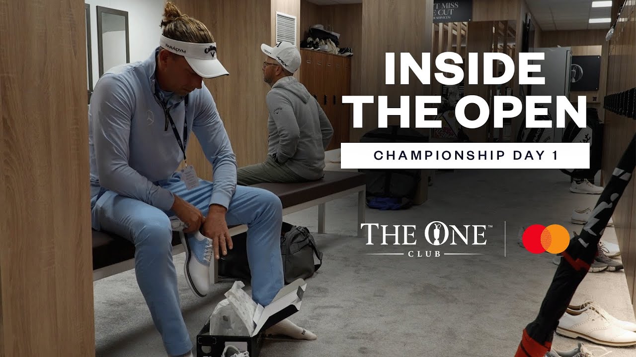 😅 A SWEATY Tyrrell Hatton and Scottie Scheffler's PUTT-OFF 🎳 | INSIDE THE OPEN | THURSDAY