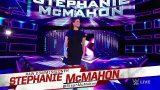 Stephanie Mcmahon Entrance - Raw January 29, 2018