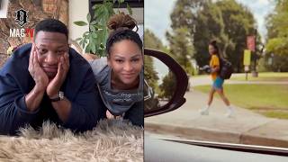 Jonathan Majors Narrates Wife Meagan Good Walking Like An Episode Of National Geographic! 😂