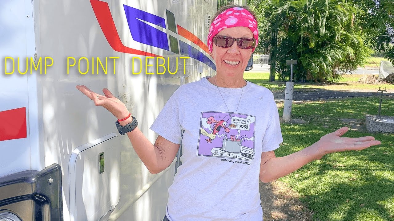 Motorhome dump point debut (emptying the toilet cassette) YouTube