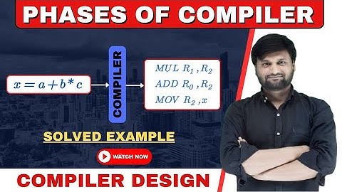 Phases of Compiler in Compiler design with example | compiler | CD