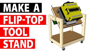 Building A Cheap Yet Sturdy Flip Top Tool Stand