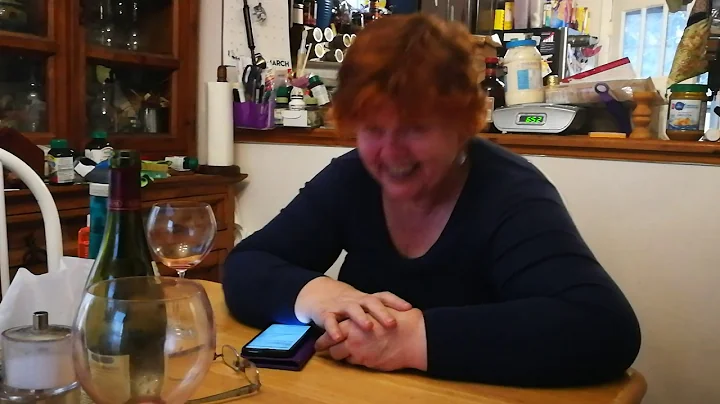 Heather Bardell having a laugh  . .After half a bo...