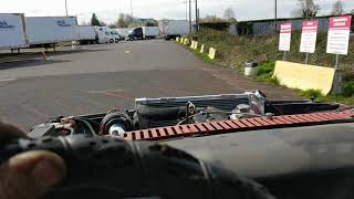 1972 Jeep Wagoneer Isuzu 4BD1t Diesel  First test drive.