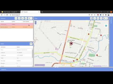 Free Traccar Service For GPS Device Tracking