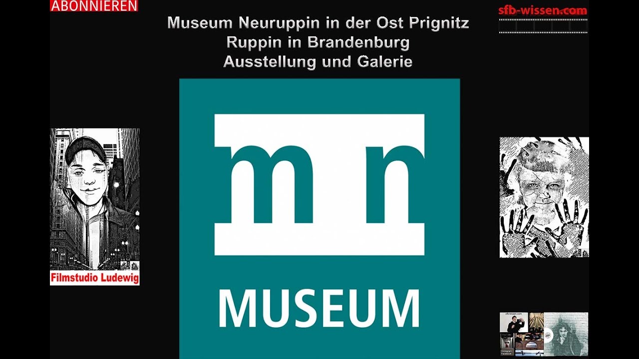 Prignitz Ruppin Museum Neuruppin in der Ost-Prignitz-Ruppin in Brandenburg I ...