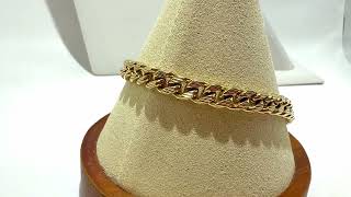 GovDeals: Gorgeous, 9 Inch, 24kt Gold Filled, Diamond Cut Cu