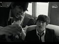 John and George in a rare moment of calm during The Beatles’ first visit to America.
