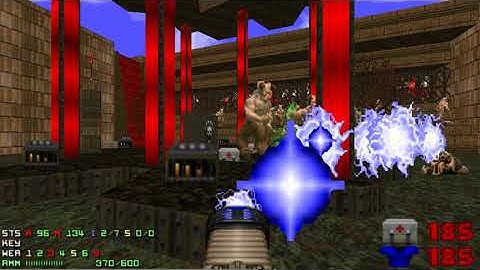 Doom 2 Evil Returns Level 8 UV with 100.1% in 9:57