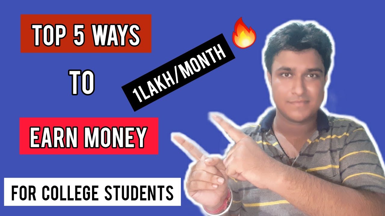 Top 5 Ways to Earn Money Online as a Student | Top 5 Skills to earn ...