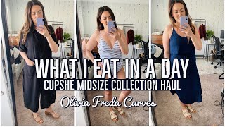 WHAT I EAT IN A DAY CUPSHE MIDSIZE COLLECTION OLIVIA FREDA CURVES 