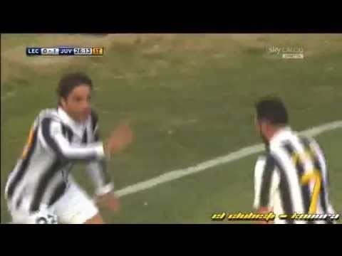 Lecce vs Juventus 0 1 Alessandro Matri Goals and Highlights 1 8 2012   GoalVideoz