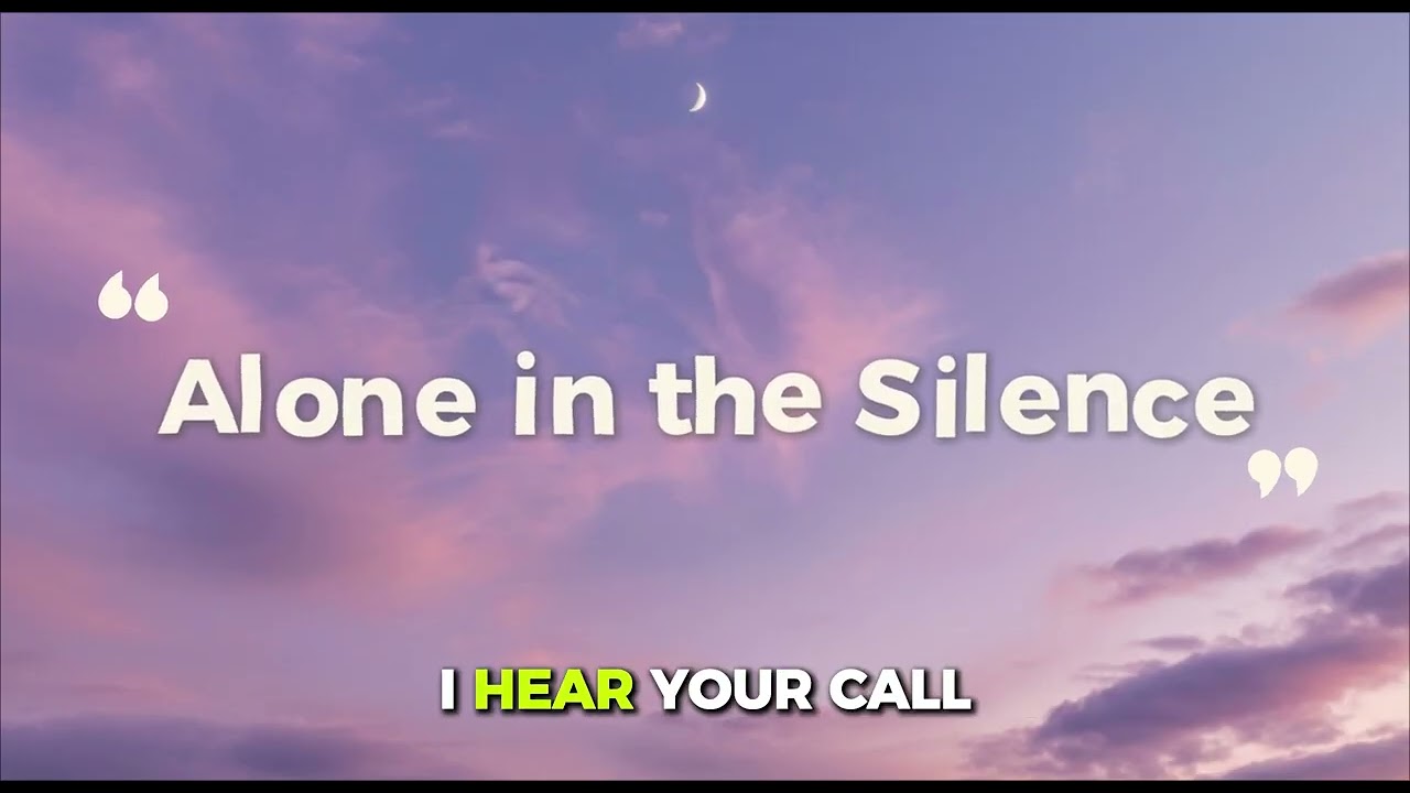 Joseph Run - Alone in the Silence (Official Lyric Video)