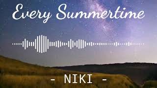 Every Summertime - NIKI | Instrumental