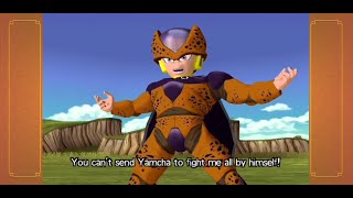 Cell Absorbs Krillin The New Cell Form Dbz Budokai What If Story Alternate Story