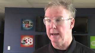 News station deemed dangerous and unsafe following weather damage