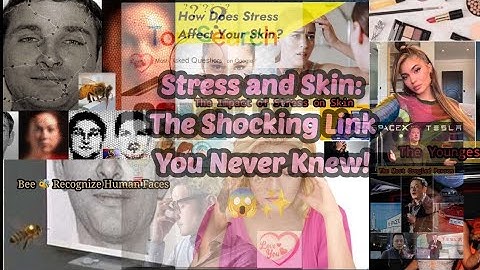 Stress and Skin: The Shocking Link You Never Knew! 😱✨ #facts