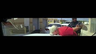 Video Dash Cam. Arresto Ripreso In Automatico Dalla Body Cam Presente Nellauto Dei Poliziotti