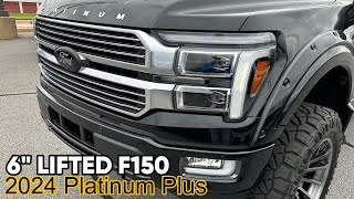 6" LIFTED on 37s-2024 FORD F150 Platinum Plus EVEREST Net Worth