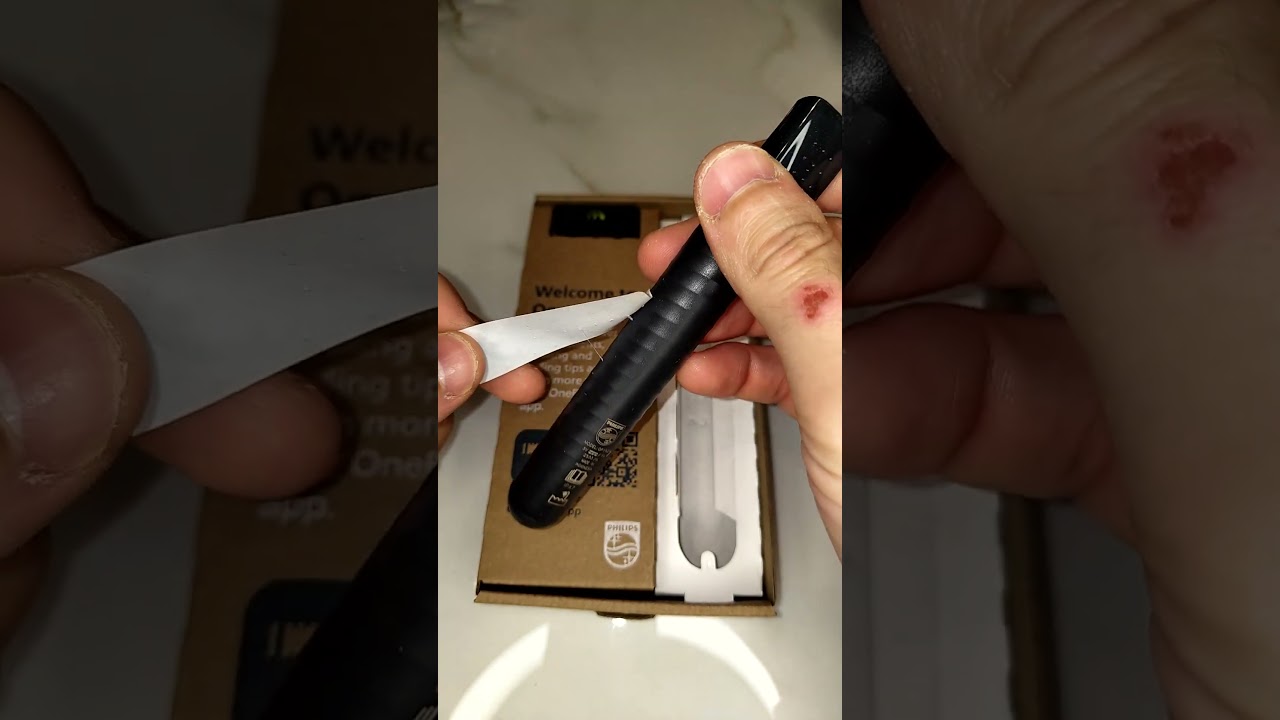 Распаковка PHILIPS OneBlade