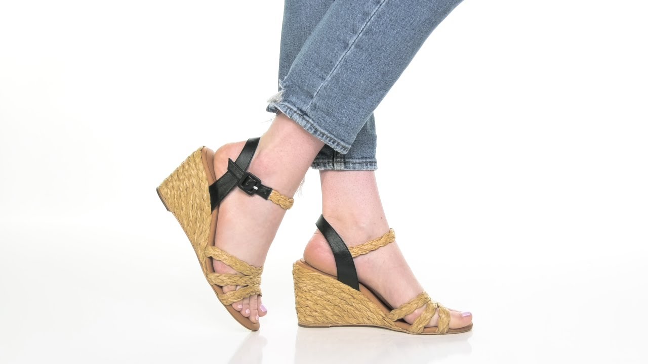 Andre Assous Women's Milena Espadrille Wedge Sandals