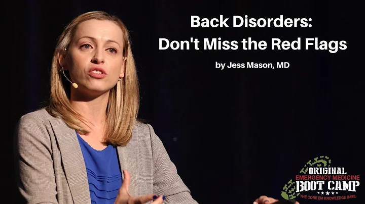 Back Disorders: Don't Miss the Red Flags | The EM ...