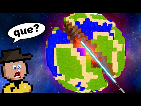 ABRINDO O PLANETA MINECRAFT (Solar Smash • E11)