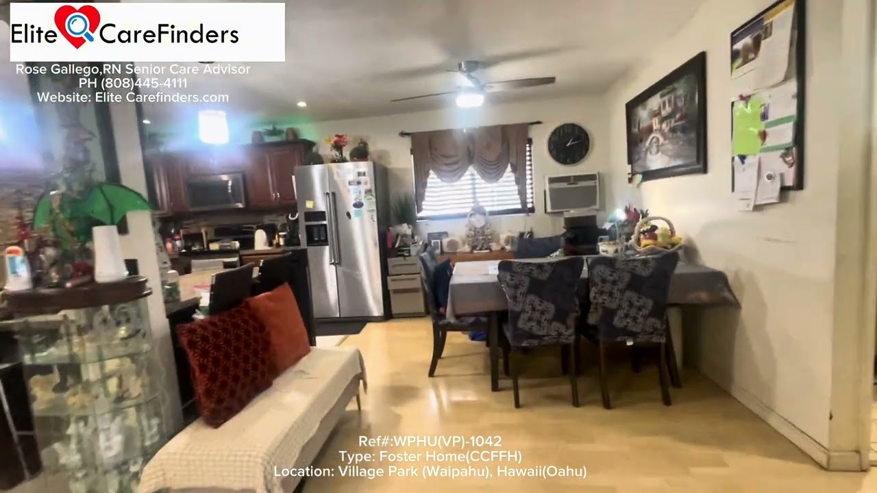 Elite CareFinders: Ref#: WPHU(VP)-1042,Type: Foster Home (CCFFH), Waipahu,Hawaii (Oahu)