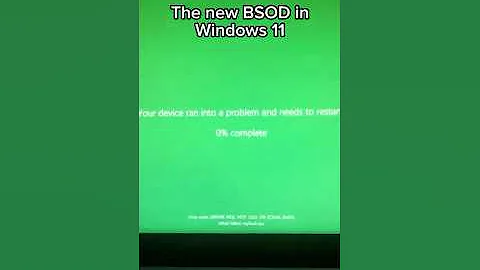 New blue screen of death in Windows 11 (25H2 Selenium Build)
