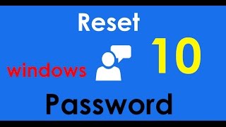 Reset Windows 10 Password