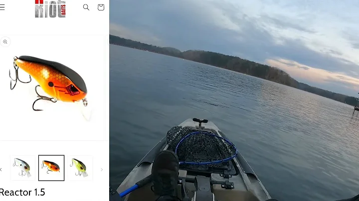 Lake Norman early winter bass fishing