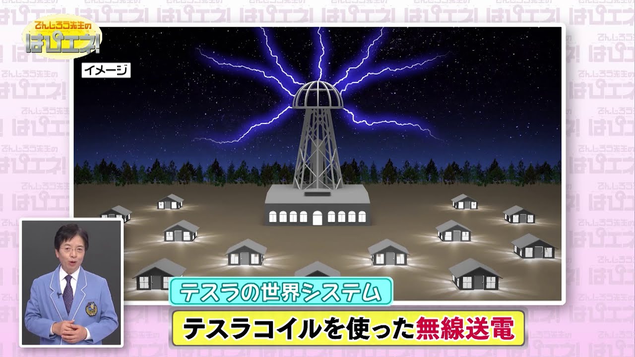 The Genius Tesla's Dream: Wireless Power Transmission / Mr