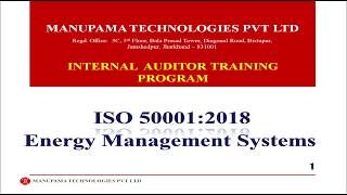 ISO 50001:2018 – Energy Management Systems Auditing Guide | Manupama Technologies Pvt. Ltd.