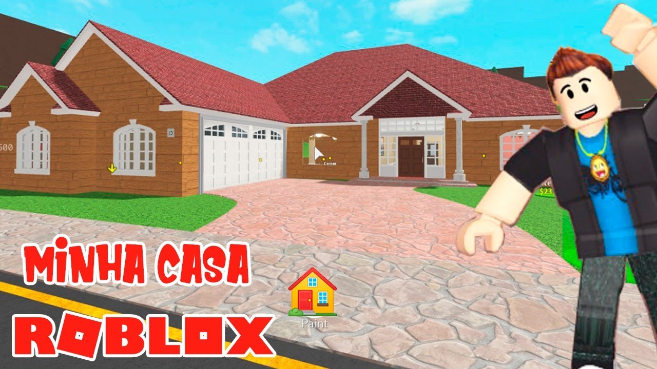 MINHA NOVA CASA NO ROBLOX !! - (Roblox Home Tycoon) 